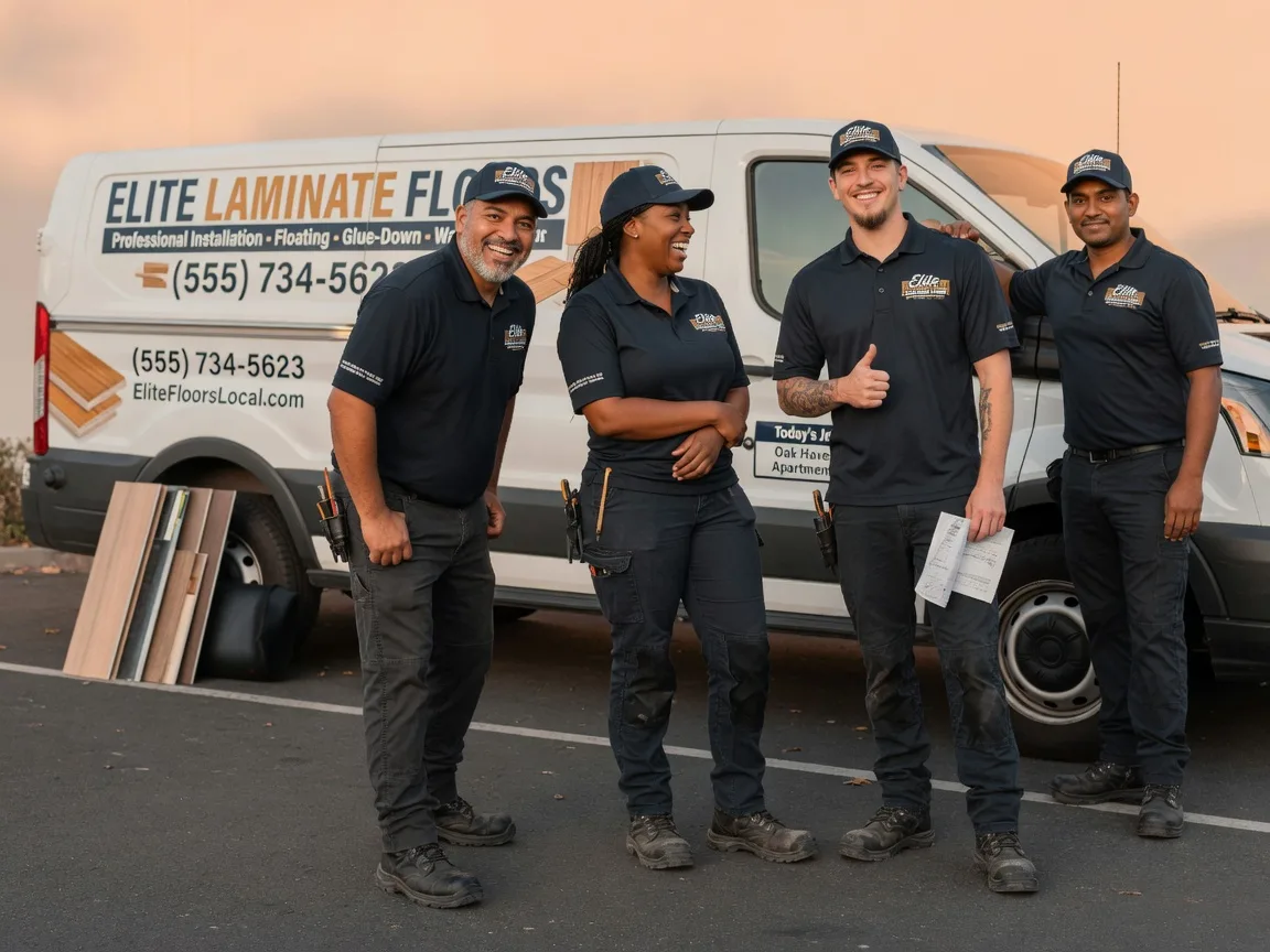 Laminate flooring installation company in Redig, SD